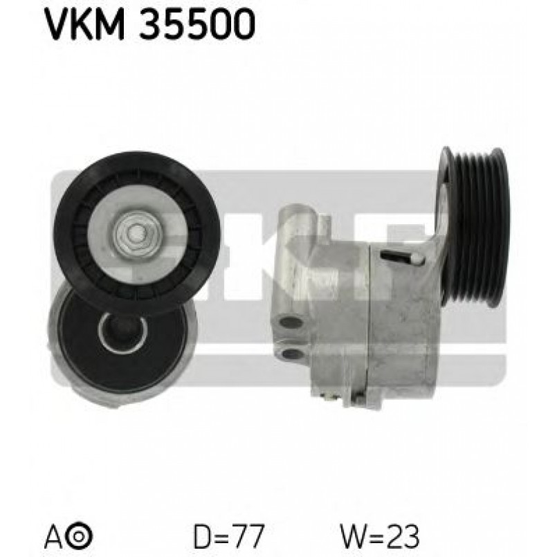 VKM 35500 SKF Натягувач поліклинового ременя